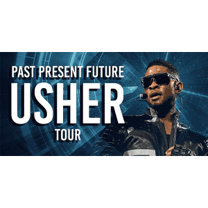 Usher Past Present Future Tour Tickets at TicketSmarter: $20 off $200