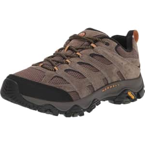 Men's Shoes at Amazon. Brands include Crocs, adidas, Under Armour, Merrell, Skechers, and more. Pictured are the Merrell Men's Moab 3 Hiking Shoes for $49.73 (low by $10)