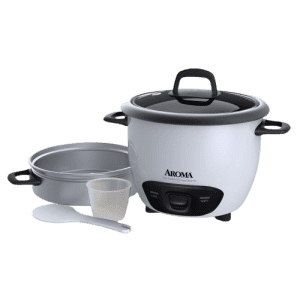 Aroma 6-Cup Pot-Style Rice Cooker & Food Steamer for $20 Aroma 6-Cup Pot-Style Rice Cooker & Food Steamer for $20