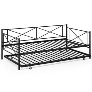 Furinno Angeland Carca Metal Twin Trundle Daybed for $175 Furinno Angeland Carca Metal Twin Trundle Daybed for $175
