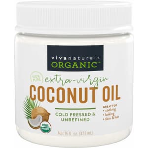 Viva Naturals 16-oz. Organic Extra Virgin Coconut Oil for $7.66 via Sub & Save Viva Naturals 16-oz. Organic Extra Virgin Coconut Oil for $7.66 via Sub & Save