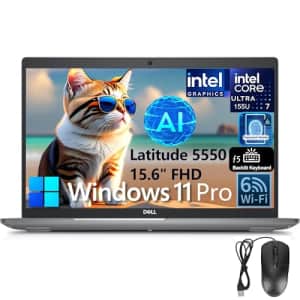 Dell Latitude 5550 15 Business AI Laptop, 15.6" FHD Computer, Intel Ultra 7 155U (Beat i7-1355U), for $1,659
