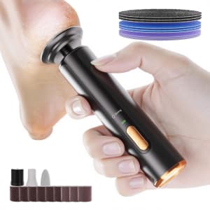 KIUCID Electric Foot Callus Remover and Nail Grinder for $24