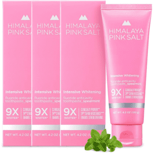 Himalaya Pinksalt 4.2-oz. Intensive Whitening Toothpaste 3-Pack for $18