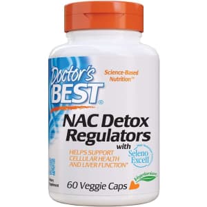 Doctor's Best NAC Detox Regulators 60-Count Bottle for $4.88 via Sub & Save