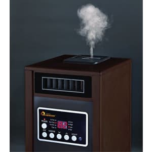 Dr Infrared Heater DR-998W, Dual Heating System, Walnut for $150