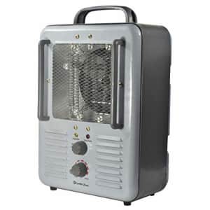 Comfort Zone CZ798 1500 Watt 3-Prong Milkhouse Utility Heater, Grey for $91