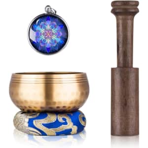 Tobelifo Tibetan Singing Bowl Set for $23 Tobelifo Tibetan Singing Bowl Set for $23