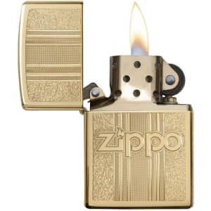 Zippo Logo Design Windproof Lighter for $25