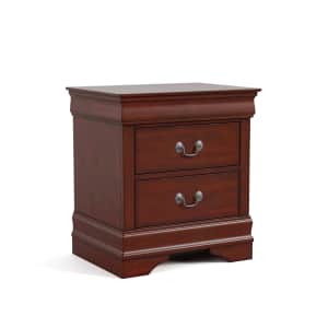 Furniture of America Arabella Solid Wood Nightstand for $117
