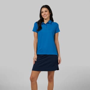 32 Degrees Women's Cool Fitted Polo for $8