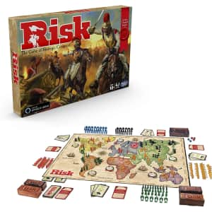Hasbro Risk with Dragon Board Game for $28