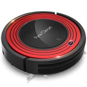 PURE CLEAN Robot Vacuum Cleaner and Dock - 1500pa Suction w/ Scheduling Activation and Charging for $91