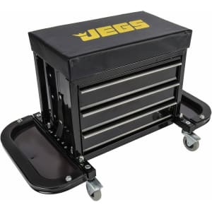 JEGS 3-Drawer Mechanics Roller Seat Toolbox for $63 JEGS 3-Drawer Mechanics Roller Seat Toolbox for $63
