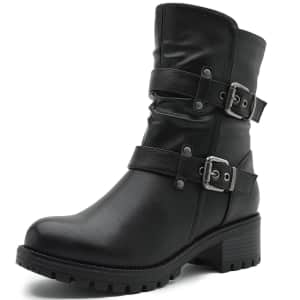 Globalwin Women's Biker Ankle Boots for $19 Globalwin Women's Biker Ankle Boots for $19