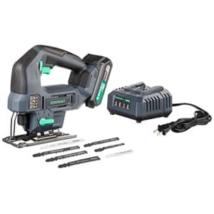Amazon Brand - Denali by SKIL 20V Cordless Jig Saw Kit with 2.0Ah Lithium Battery and 2.4A Charger for $90