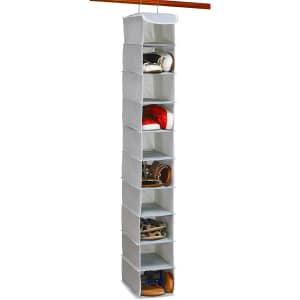 Simple Houseware 10-Shelf Hanging Shoe Organizer for $10 Simple Houseware 10-Shelf Hanging Shoe Organizer for $10