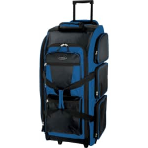 Travel Select Travelers Club Xpedition 30" Upright Rolling Duffel for $24