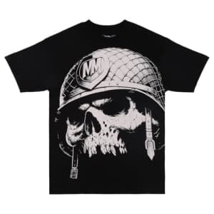Metal Mulisha Men's War Zone Black Short Sleeve T Shirt XL for $21