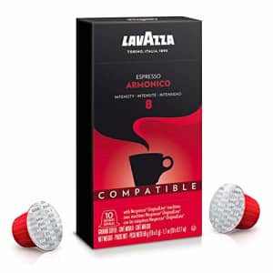 Lavazza Armonico Dark Roast Coffee Capsules Compatible with Nespresso Original Machines (Pack of 60) for $68