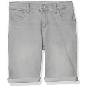 The Children's Place Girls' Roll Cuff Denim Skimmer Shorts Lt Ashley Wash 4 slim for $5 The Children's Place Girls' Roll Cuff Denim Skimmer Shorts Lt Ashley Wash 4 slim for $5