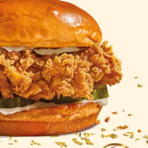 Popeyes Chicken Sandwich: free w/ sandwich combo order