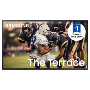 Samsung The Terrace Outdoor TVs: Up to $3,500 off