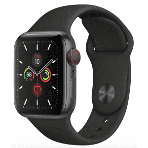 Apple Watch Series 5 40mm GPS Sport Smartwatch for $370