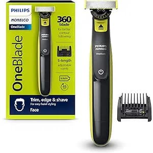 Philips Norelco OneBlade 360 Face Trimmer for $34 Philips Norelco OneBlade 360 Face Trimmer for $34