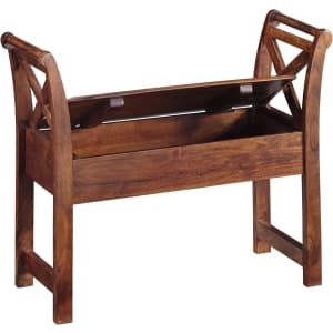 Signature Design by Ashley Abbonto Traditional Accent Bench for $110
