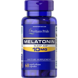 Puritan's Pride Super Strength Melatonin 10mg Capsules 60-Pack for $2.44 via Sub & Save