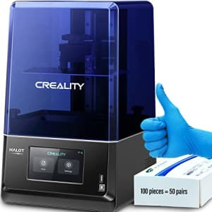Creality Resin 3D Printer, HALOT-ONE Plus 3D Printers with 7.9 inch 4K Mono LCD, 100 Pcs Model for $319