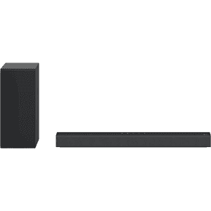 LG 2.1-Ch. 300W Bluetooth Sound Bar w/ Wireless Subwoofer for $127