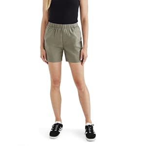 Dockers Women's Weekend Pull on Shorts, (New) Camo Green, Large for $32