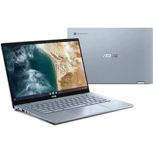 ASUS Chromebook Flip CX5 14" Touchscreen FHD NanoEdge Display Intel Core i5-1130G7 Processor 256GB for $370