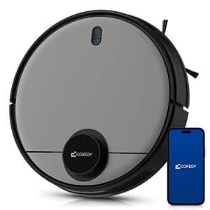 Coredy Robot Vacuum Cleaner with 2600 Pa Strong Suction, Lidar Navigation, 450ML Dustbin, 120 Mins for $297