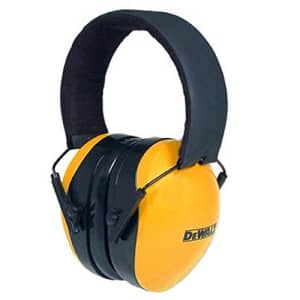 Radians Dewalt DPG62-C Interceptor Protective Safety Earmuff Yellow/ Black, Adult for $31