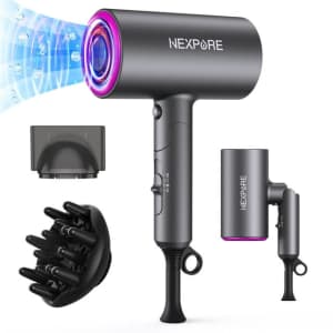 Nexpure 1,800W Ionic Hair Dryer for $30 Nexpure 1,800W Ionic Hair Dryer for $30