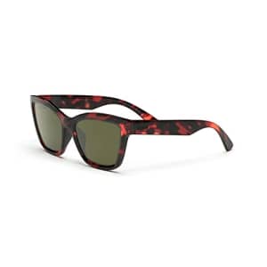 Serengeti Women's Rolla Polarized Butterfly Sunglasses, Shiny Red Tortoise, Medium for $110