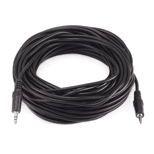 Monoprice 50-Foot 3.5mm Stereo Plug/Plug M/M Cable for $3