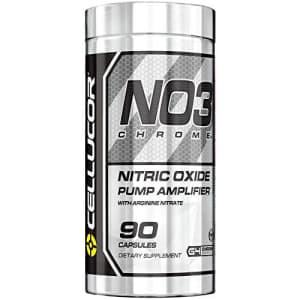 Cellucor NO3 Chrome Nitric Oxide Supplements with Arginine Nitrate for Muscle Pump & Blood Flow, 90 for $23