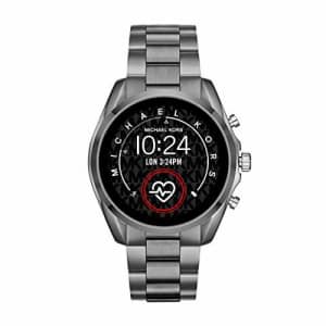 Michael Kors Access Men's Bradshaw 2 Touchscreen Stainless Steel Smartwatch, Gunmetal-MKT5087 for $255 Michael Kors Access Men's Bradshaw 2 Touchscreen Stainless Steel Smartwatch, Gunmetal-MKT5087 for $255
