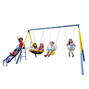 Sportspower Super Flyer Swing Set for $99 Sportspower Super Flyer Swing Set for $99
