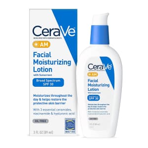 CeraVe Facial AM SPF 30 3-oz. Moisturizing Lotion for $8.61 via Sub & Save