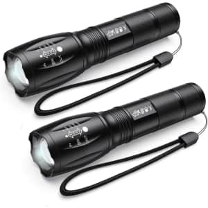 GearLight LED Tactical Flashlight 2-Pack for $14 GearLight LED Tactical Flashlight 2-Pack for $14