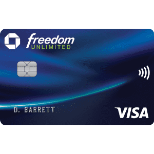 Chase Freedom Unlimited® Card: Earn up to $300 Cash Back