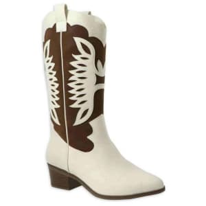 The Pioneer Woman Women's Embroidered Western Boots from $12