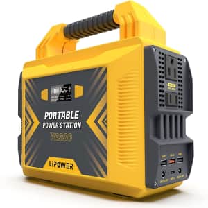 Lipower 300-Watt Portable Power Station for $164