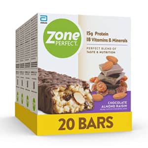 Zone Perfect ZonePerfect Protein Bars, 18 vitamins & minerals, 15g protein, Nutritious Snack Bar, Chocolate for $51