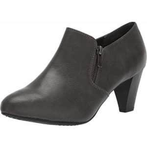 RIALTO Shoes Sarina Women's Boot, Dark Grey/Tumbled/Smooth, 9H M for $62